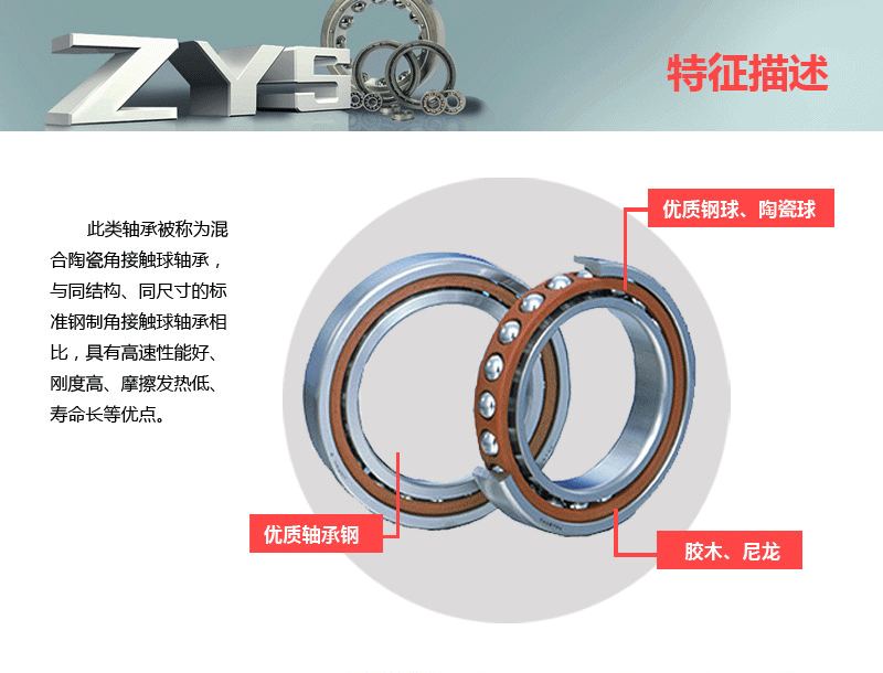 滚珠丝杠球轴承BS1747