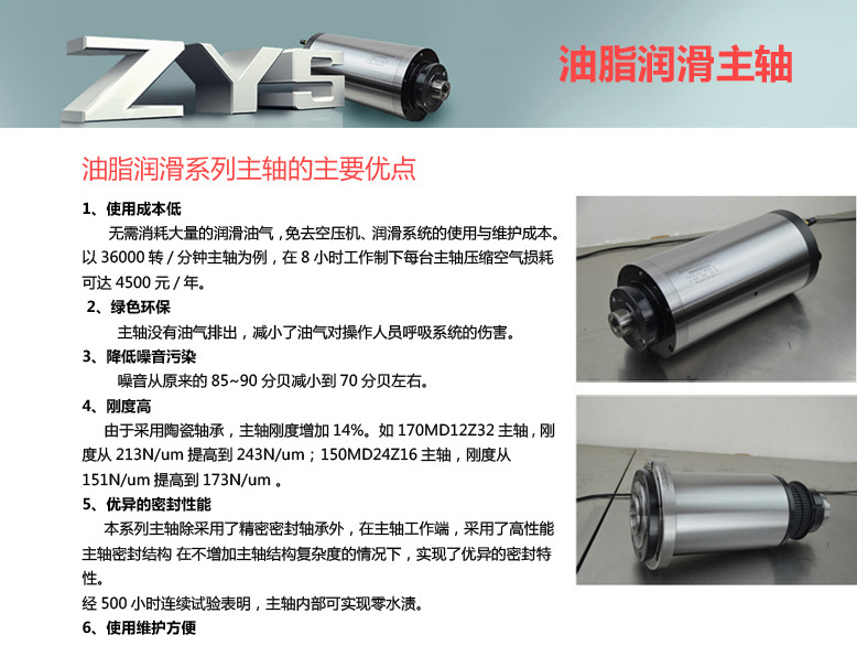 机床高速磨用电主轴150MD18Z9(DZ18g)